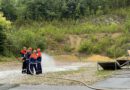 Jugendfeuerwehr übt den Schaumeinsatz